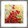 Poppies Lady Framed Print