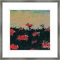 Poppy Field Framed Print