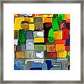 Village By The Sea Framed Print