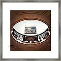 Porthole To A Masterpiece #art Framed Print