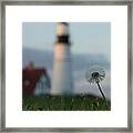 Portland Head Light Framed Print