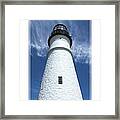 Portland Head Light Framed Print