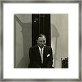 Portrait Of Actor Emil Jannings Framed Print