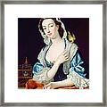 Portrait Of Peg Woffington Framed Print