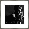 Portrait Of Sophia Loren Framed Print