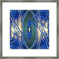 Positive Energy Source - Abstract Art By Giada Rossi Framed Print