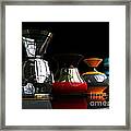 Glass And Pots Framed Print