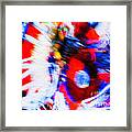 Pow Wow Abstract Framed Print