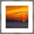 Power Outage Framed Print