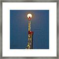 Powered By The Moon Framed Print
