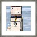 Prairie Icon - Manitoba Pool Elevator Framed Print