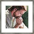 Praying Alone Framed Print