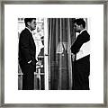 President John Kennedy And Robert Kennedy Framed Print
