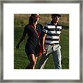 Presidents Cup - Round One Framed Print