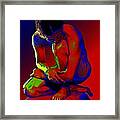 Primary J Framed Print