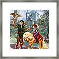 Prince And Falconer Framed Print