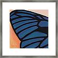 Prismatic Wing Framed Print