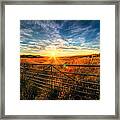 Private Field Framed Print