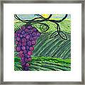 Prophetic Message Sketch 18 Vineyard Infinity Trinity Framed Print