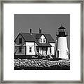 Prospect Harbor Lighthouse Framed Print