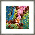 Psychedelic Cactus Framed Print
