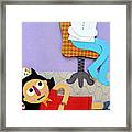 Psychiatrist And Pasitent Framed Print