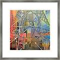 Psychoelectric Power Framed Print