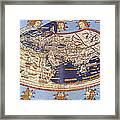 Ptolemys World Map 2nd Century Framed Print