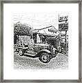 Puckett's Grocery And Restuarant Framed Print