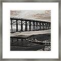 Pudding Creek Tresto Duotone Framed Print