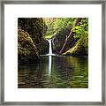 Punch Bowl Falls Framed Print