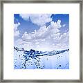 Pure Water Framed Print
