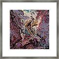 Purple Blitz Framed Print Purple Blitz Framed Print