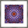 Purple Design 2 Framed Print