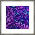 Purple Jungle Framed Print