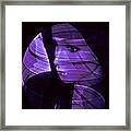 Purple Love Framed Print