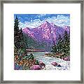 Purple Mountain Majesty Framed Print