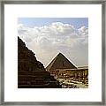 Pyramids Of Giza 23 Framed Print