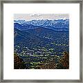 Pyrenean View Framed Print
