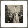 Queen Victoria  A Portrait From 1838 Framed Print