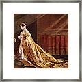 Queen Victoria  Picture From 1838 Framed Print