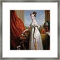 Queen Victoria When Princess Framed Print