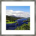 Queen's View In Scotland Framed Print
