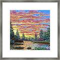 Quiet River Framed Print