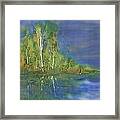 Quiet Stream Framed Print