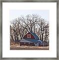 Quilt Barn In Sd Framed Print