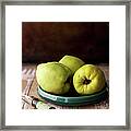 Quince Framed Print