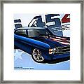 Race Chevelle Framed Print