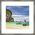 Railay Beach Framed Print