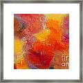 Rainbow Passion - Abstract - Digital Painting Framed Print